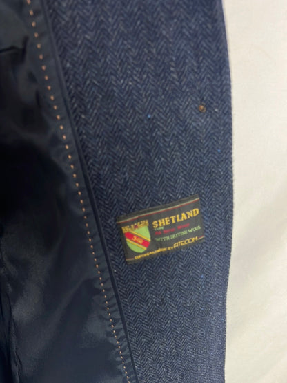 LLOYD'S. Abrigo azul espiga T.s