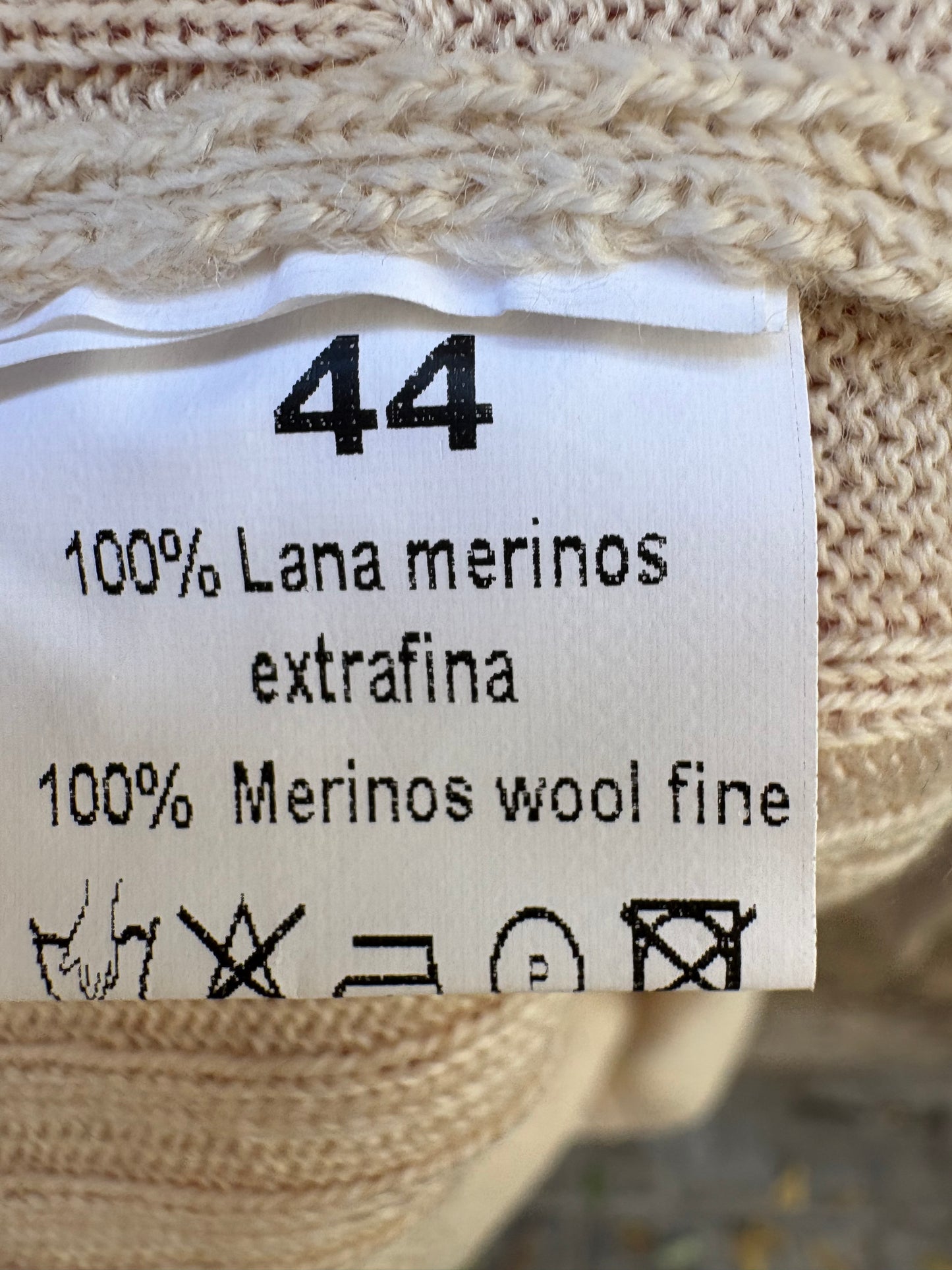 LA CASITA DE WENDY. Jersey canalé lana