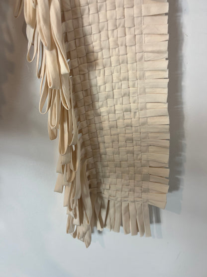 FORTE FORTE. Bufanda trenzada seda