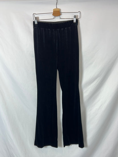 ZARA. Pantalón campana terciopelo. T S