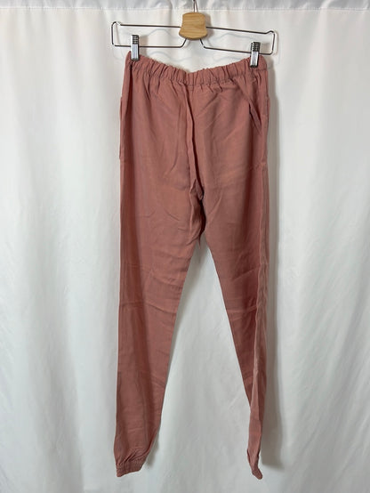 MASSIMO DUTTI. Flowy pink trousers. Size 13-14 years (XS)