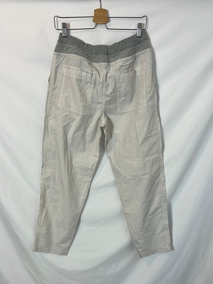 JAMES PERSE. Pantalón beige textura. T 1(36)