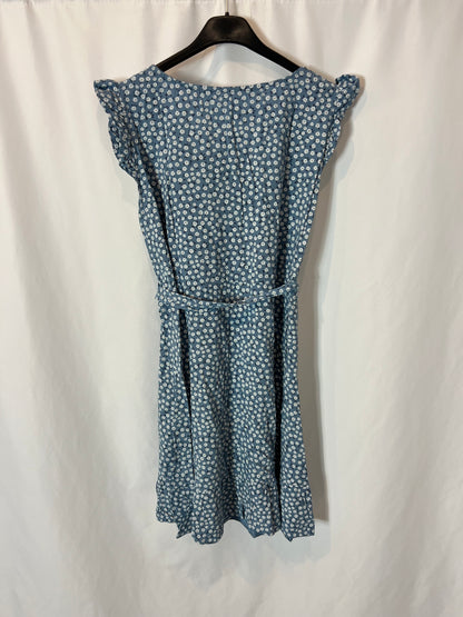 OTHERS. Short blue floral dress Your (s/m)