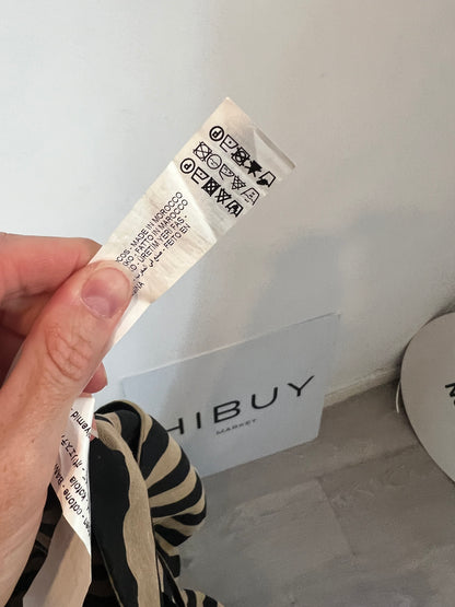 ZARA. Pantalón rayas con algodón
