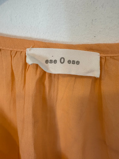 ESE O ESE. Blusa mandarina algodón