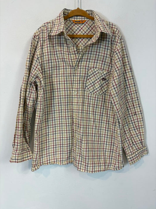MAYORAL. Camisa niños cuadros. T 8 años