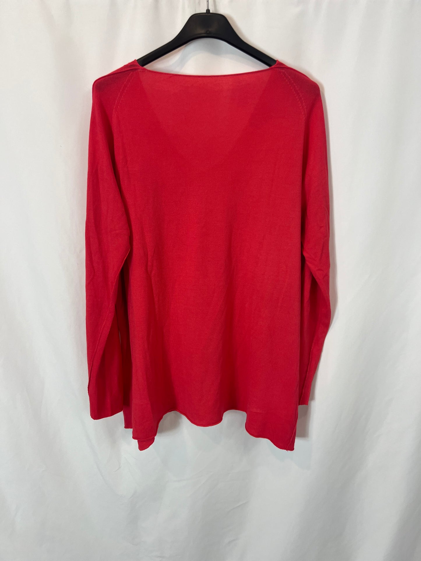 OTRAS. Jersey fino fluido rojo. T L