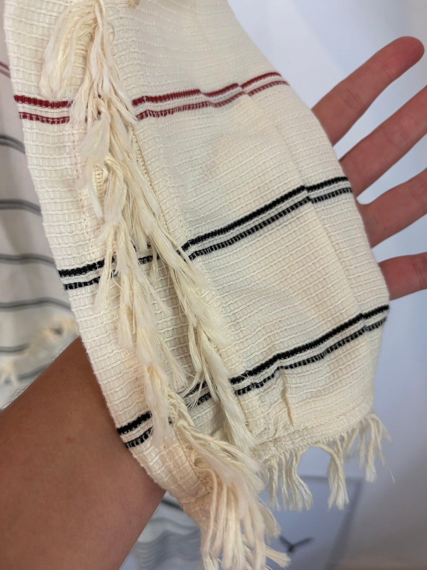 ZARA. Vestido largo rayas textura asimétrico. T S