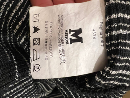 MISSONI. Ribbed turtleneck sweater. Size 46 (L/XL)