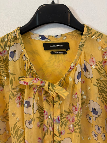 ISABEL MARANT. Blusa seda estampada