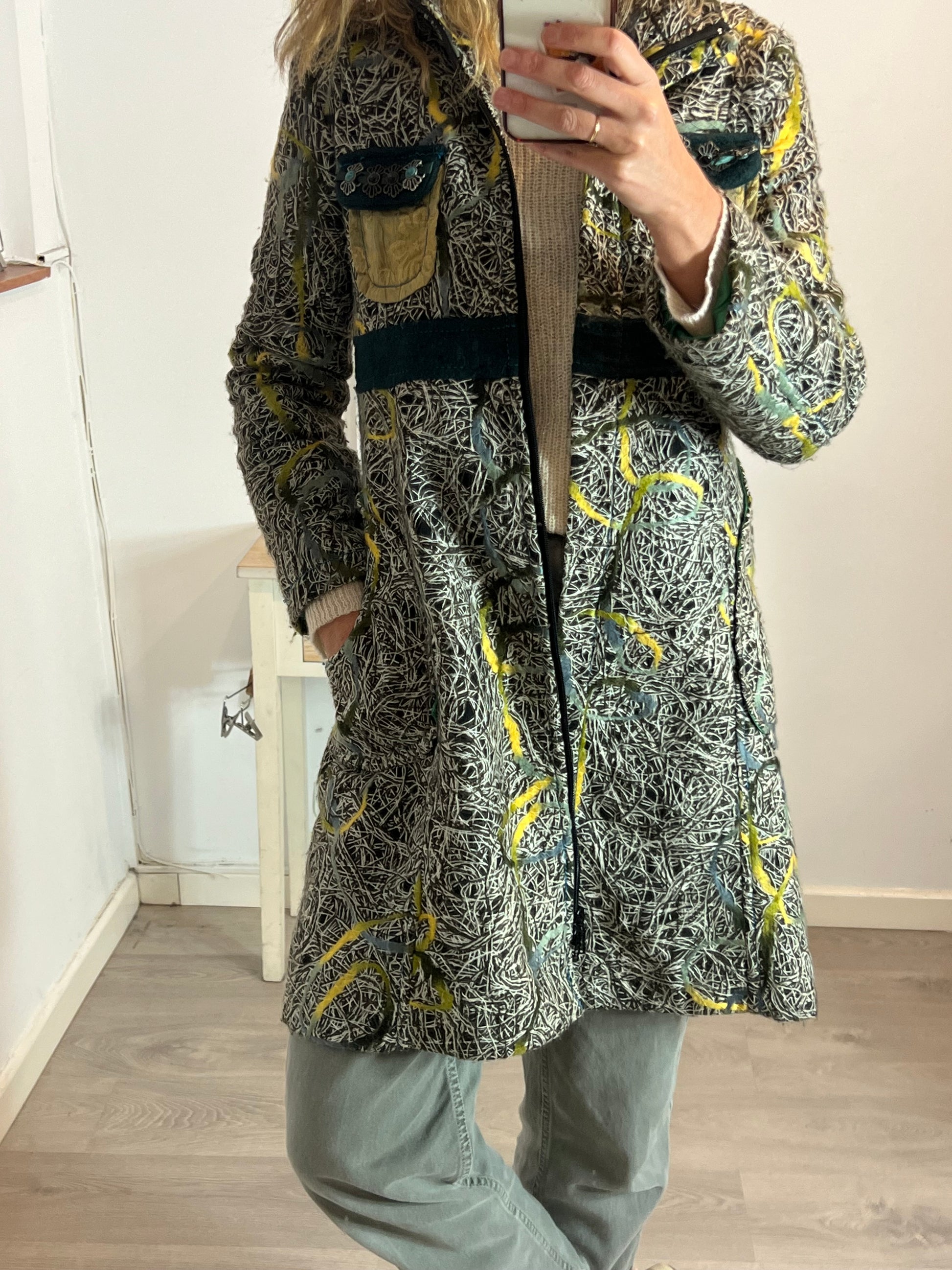 Long felt coat size 42 Browns 42 - Main Image