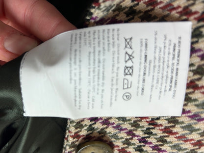 SCALPERS. Houndstooth blazer in TM colors