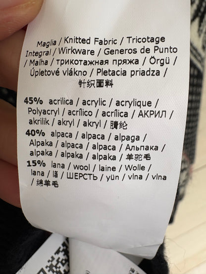 WEEKEND MaxMara. Jersey greca lana y alpaca