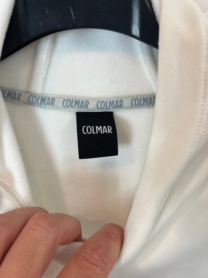 COLMAR. Sudadera blanca logoT.xs