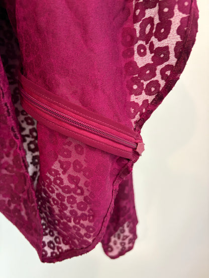 &amp; OTHER STORIES. Textured puff-sleeve blouse. Size 36