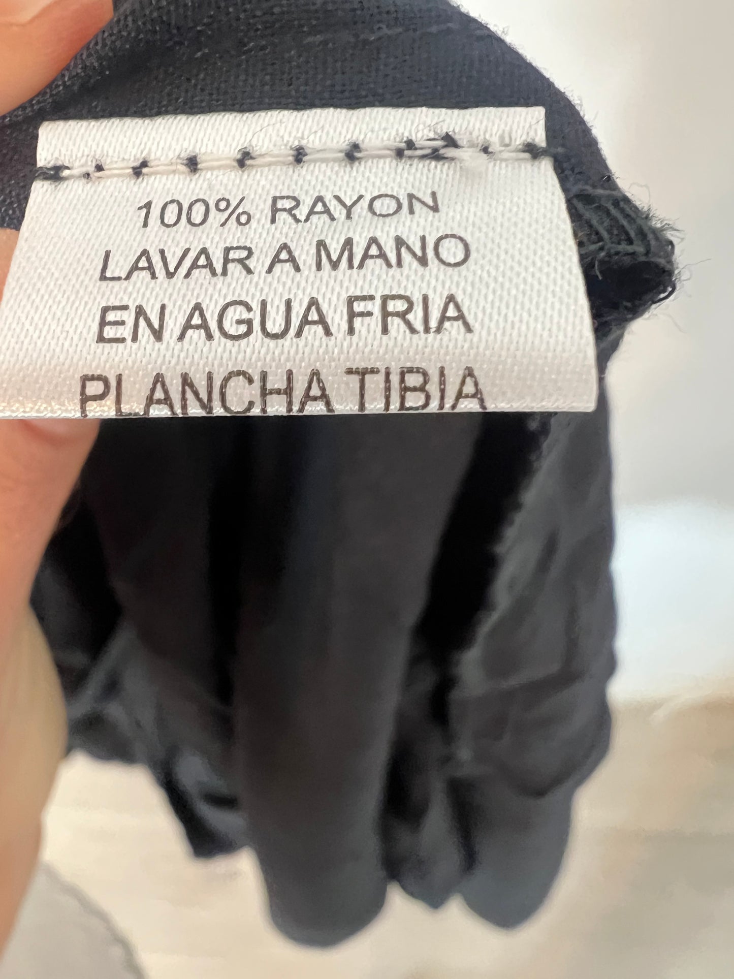 BUGANVILIA. Long black dress, size 3XL