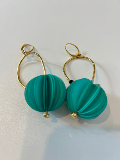 MARNI. Pendientes farolillo