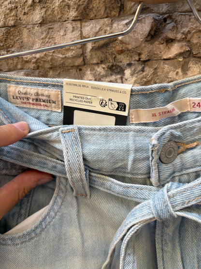 LEVI'S. Pantalón denim culotte T.24