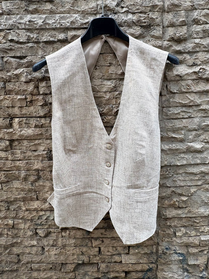 OTRAS. Conjunto 3 piezas beige jaspeado