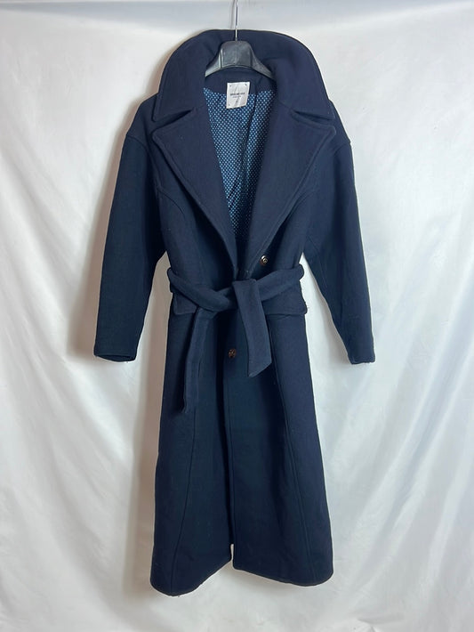 SOPHIE&amp;LUCIE. Blue wool midi coat. Size 34