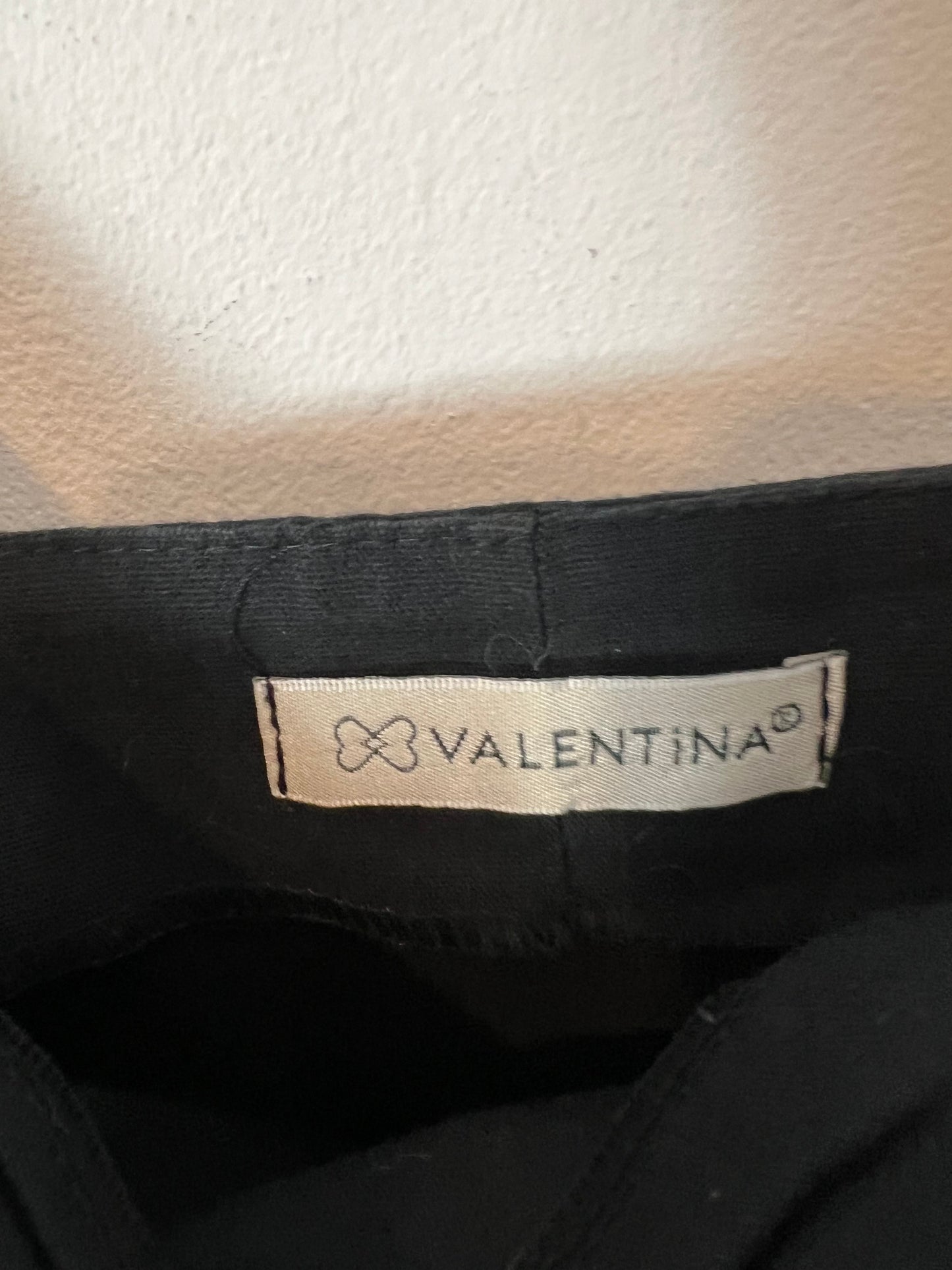 VALENTINA. Top negro fluido  T.l