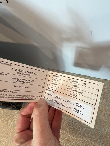 EL POTRO. Bolso bandolera piel