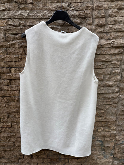 ZARA. Conjunto punto elástico blanco