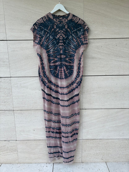 RAQUEL ALLEGRA. Vestido maxi algodón tie dye