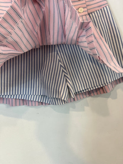 ZARA. Falda/pantalón rayas