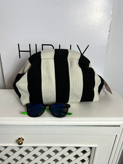 MARIETH. Bolso de mano rayas