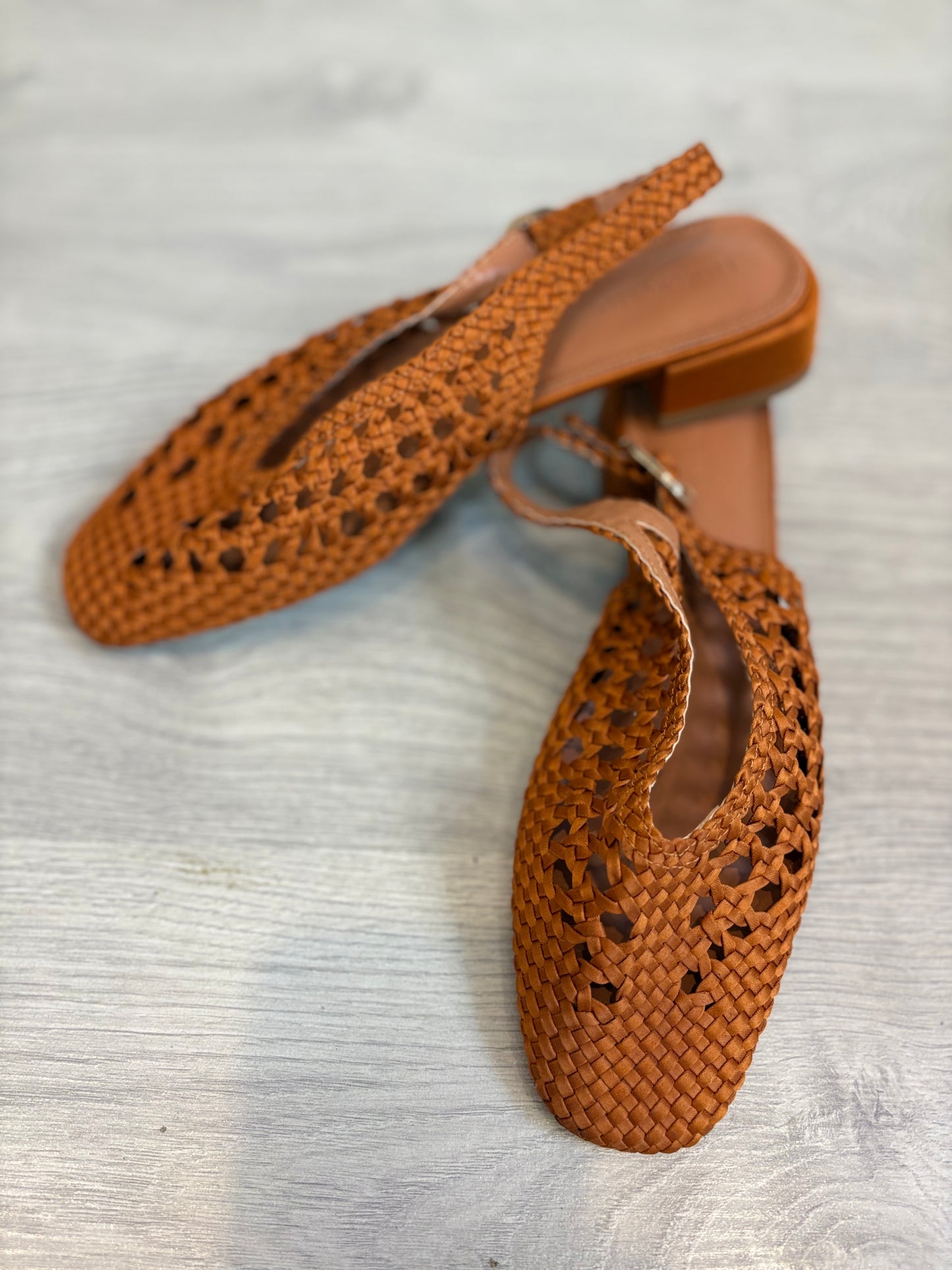 TINTORETTO. Zapato caldero trenzado. T 39