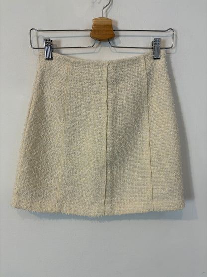 ZARA. Mustard textured back top. TS