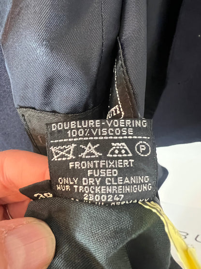 CERRUTI 1881. Navy blue wool blazer. T 38