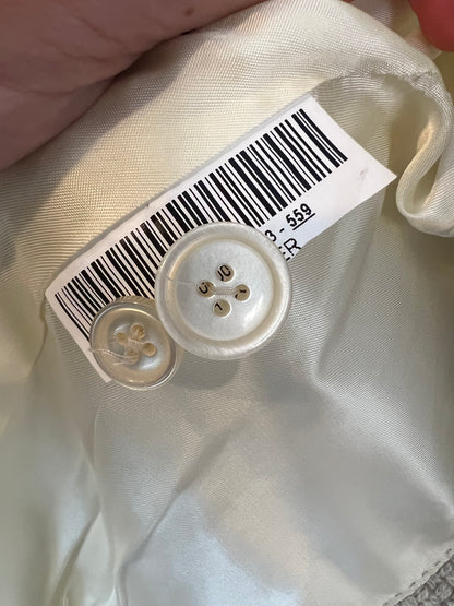 B CORNER. Blazer beige tweed . T M