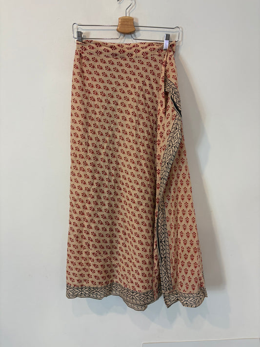 OTRAS. Falda pareo estampada