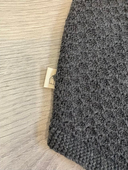 El Corte Inglés. Capota gris algodón T.1-6 meses