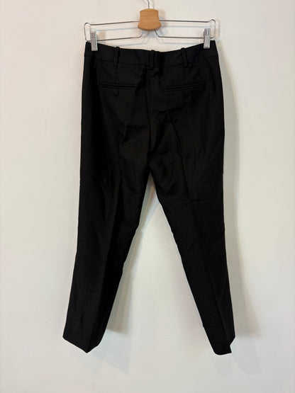 ZADIG&VOLTAIRE. Pantalón negro pizas abotonado 38