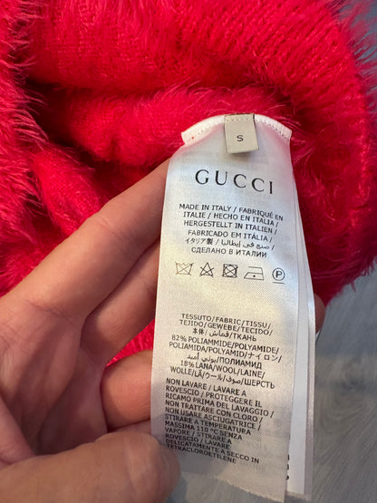 AMEÉ. Sleeveless fringed sweater S.(s)