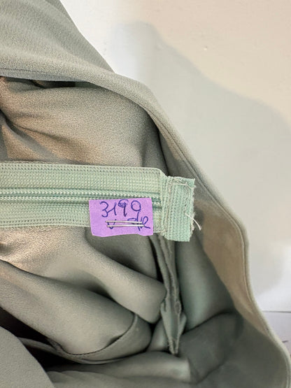 ROBERTO TORRETTA. Green trousers with slits. Size 36