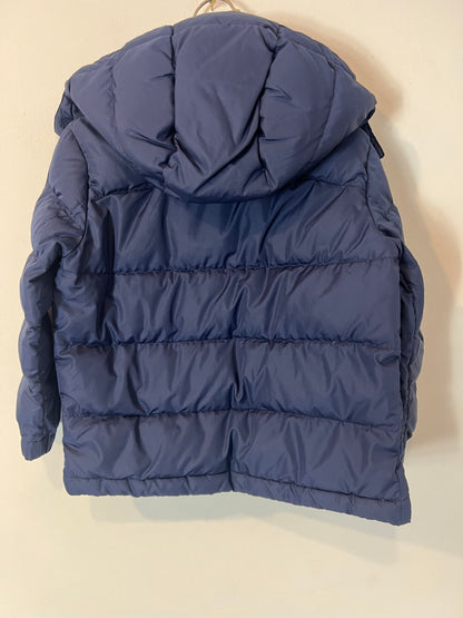 POLO RALPH LAUREN. Plumas azul capucha extraíble. T 4 años