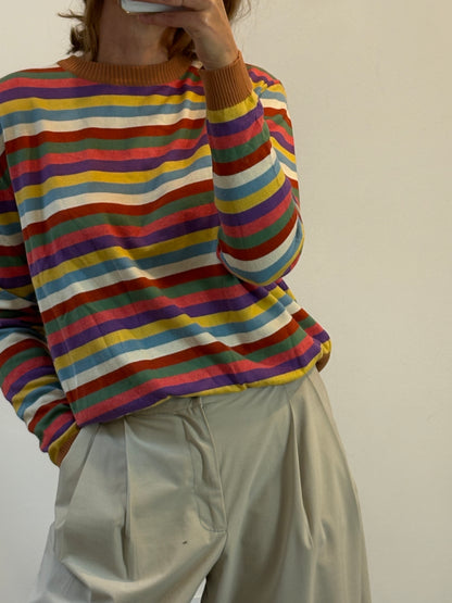 LA CASITA DE WENDY. Jersey rayas multicolor