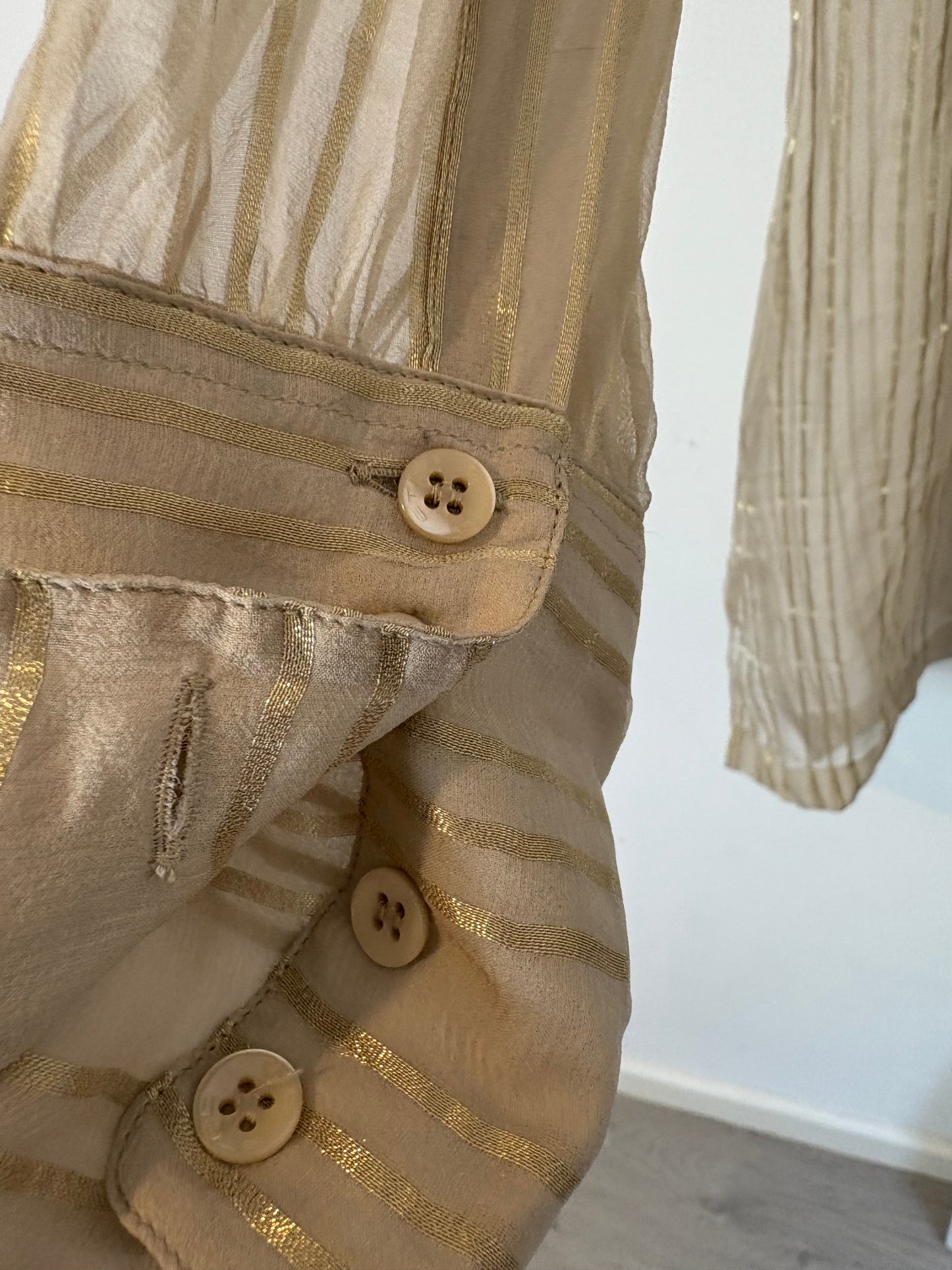 ZARA. Black stretch knit top. TL