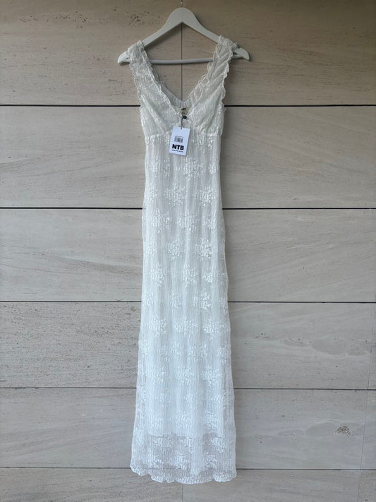 NTB. Vestido Moonlight largo blanco