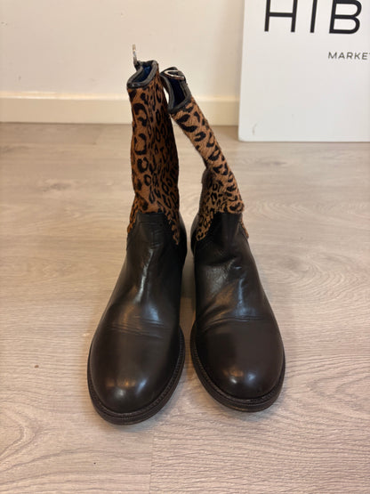 FARRUTX. Botines piel pelito