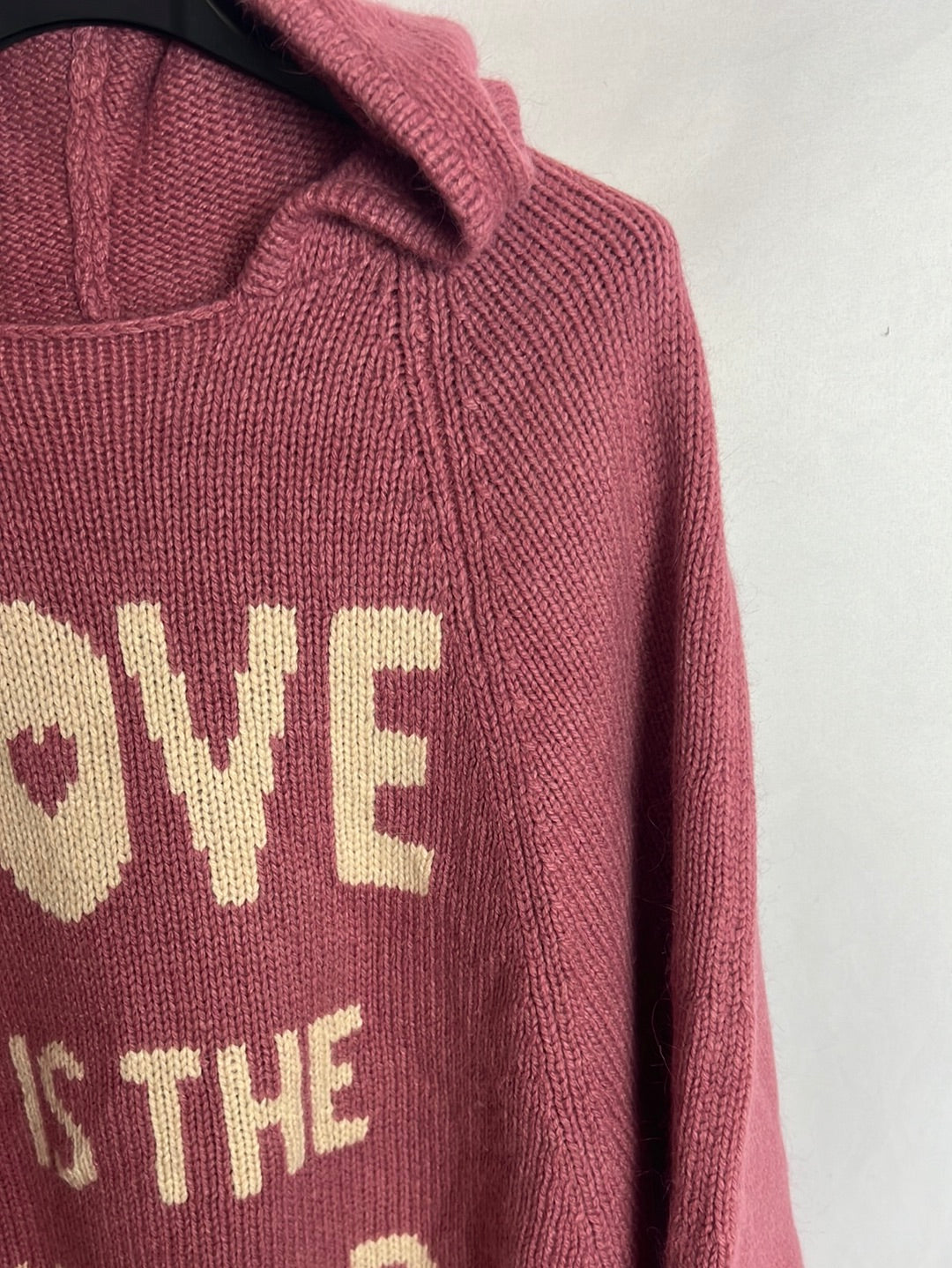 THE HIP TEE. Pink hooded poncho. YOUR