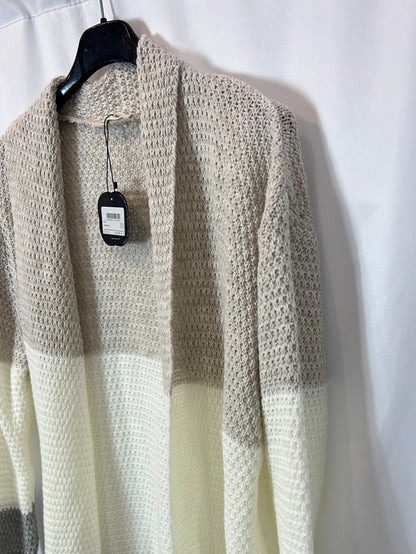 N DE NUBE. Striped knit cardigan Tu(s/m)