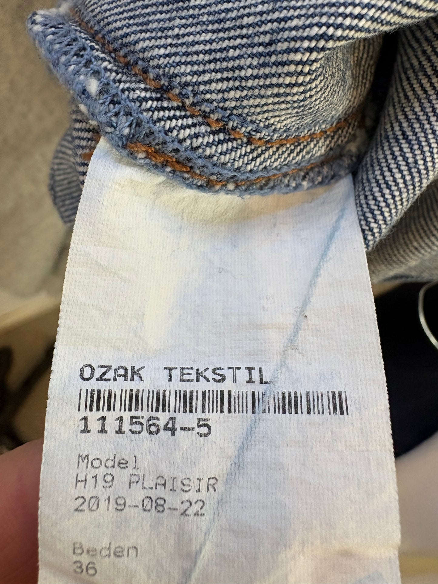 MAJE. Denim bolsillos delanteros