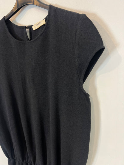 BA&amp;SH. Black dress texture. T 1 (S)