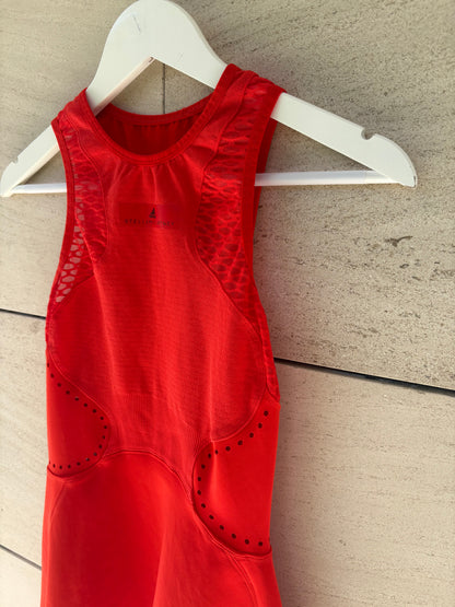ADIDAS x STELLA McCARTNEY. Conjunto tenis rojo , T XS/S