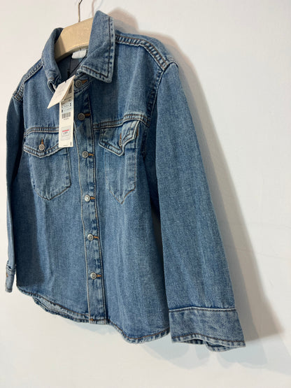 ZARA. Camisa denim manga larga. T 6 años